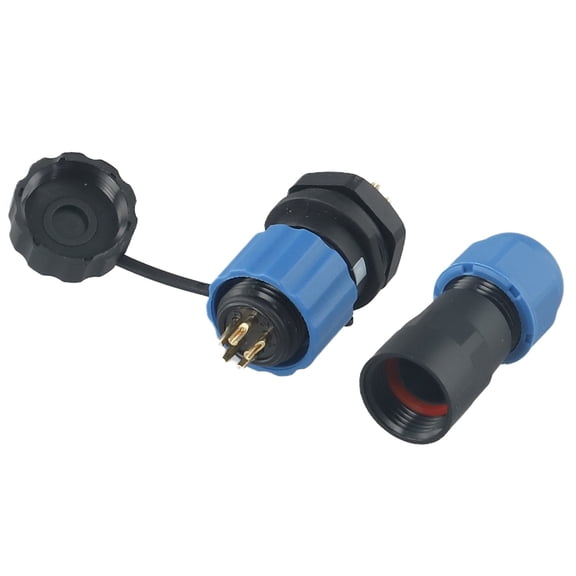 Sp13 Panel Ip68 Waterproof And Socket Circular Connector 2/3/4/5/6/7Pin 5Pin YIWEI