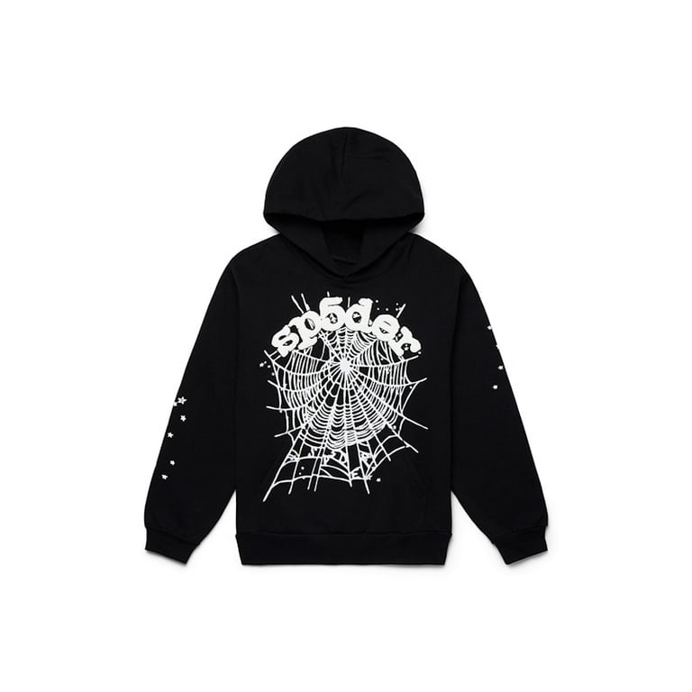 【正規品】 Sp5der OG WEB BLACK HOODIE スパイダー S Sp5der OG Web Hoodie Black Men's - SS24 - US