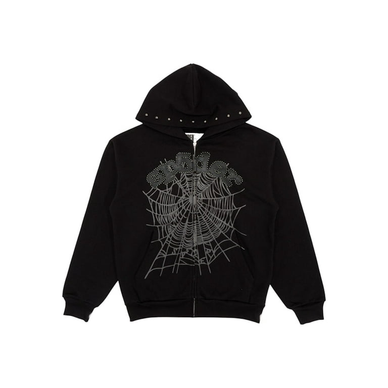 CentralCee着用 Sp5der OG Web Hoodie Sp5der OG Web Hoodie Black Men's - SS24 - US