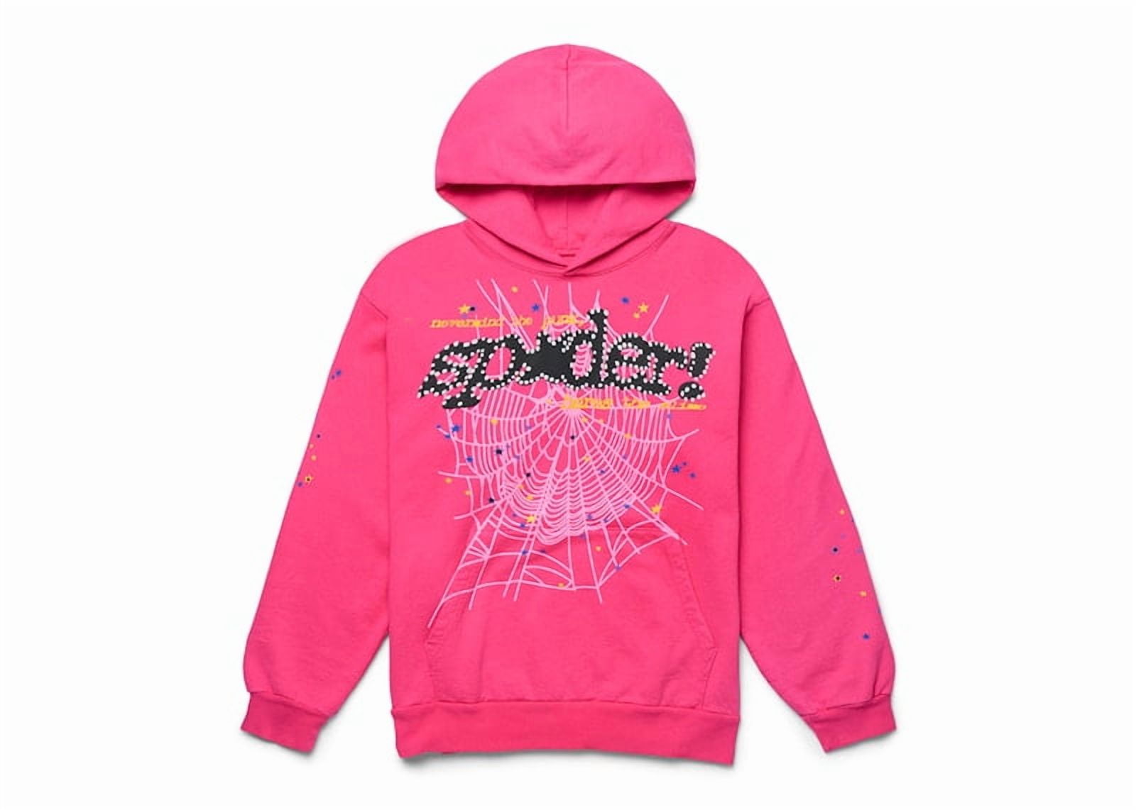 SP5DER P*NK PINK M サイズ Sp5der-Men-s-P-NK-V2-Hoodie-