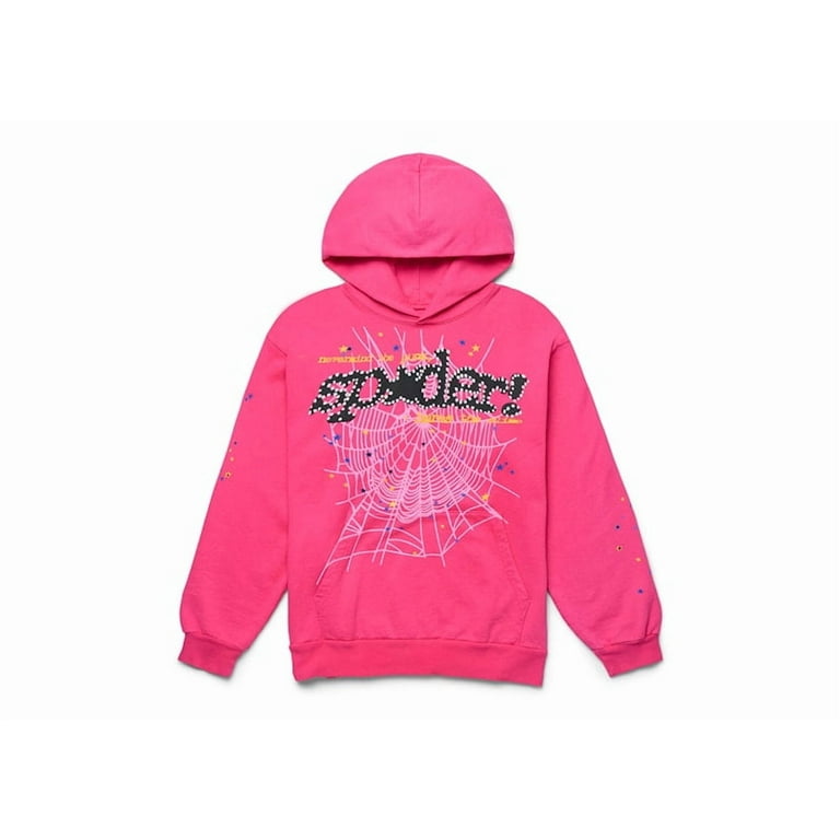 Sp5der Men's P*NK V2 Hoodie Pink, from StockX - Walmart.com