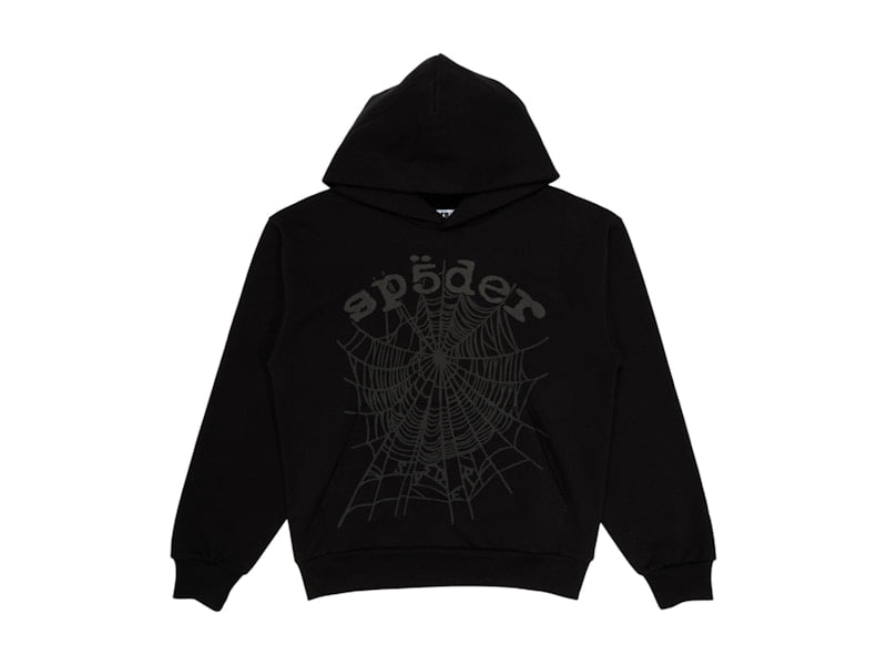 Sp5der Men's Phantom Web Hoodie Black, from StockX - Walmart.com
