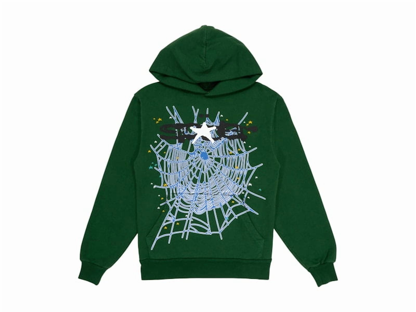 Sp5der Men's Web Hoodie Hunter Green, from StockX - Walmart.com
