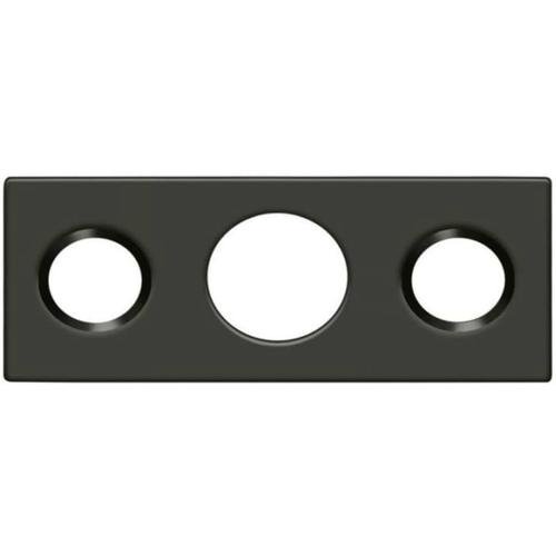 Sp7fbr10b Strike Plate For 7" Flush Bolt, Oil Rubbed Bronze, 11/2" X 5