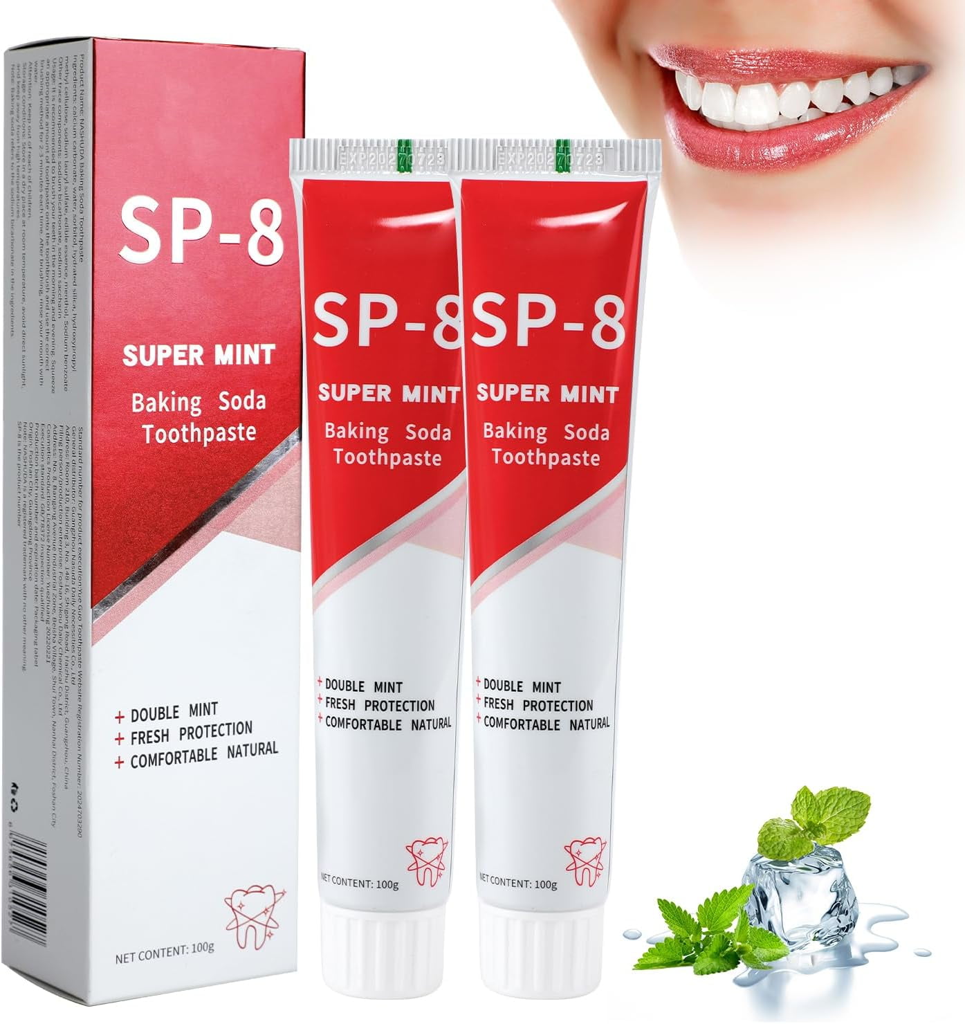 Sp8 Toothpaste, Sp8 Probiotic Toothpaste, Sp8 Probiotic Whitening ...