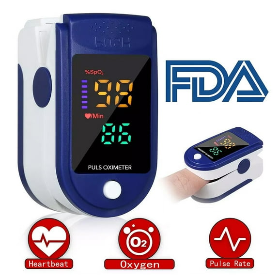 SpO2 Pulse Oximeter Fingertip,Finger Pulse Oximeter with Display,Oxygen Monitor Fingertip with Lanyard