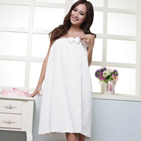 Spa Bath Towel Wrap For Ladies , Rose , free size Sexy Microfiber Bath Towel Bath Robe Bathrobe
