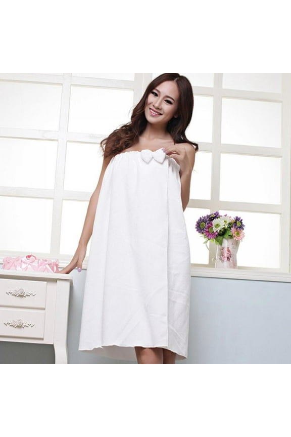 Spa Bath Towel Wrap For Ladies , Rose , free size Sexy Microfiber Bath Towel Bath Robe Bathrobe