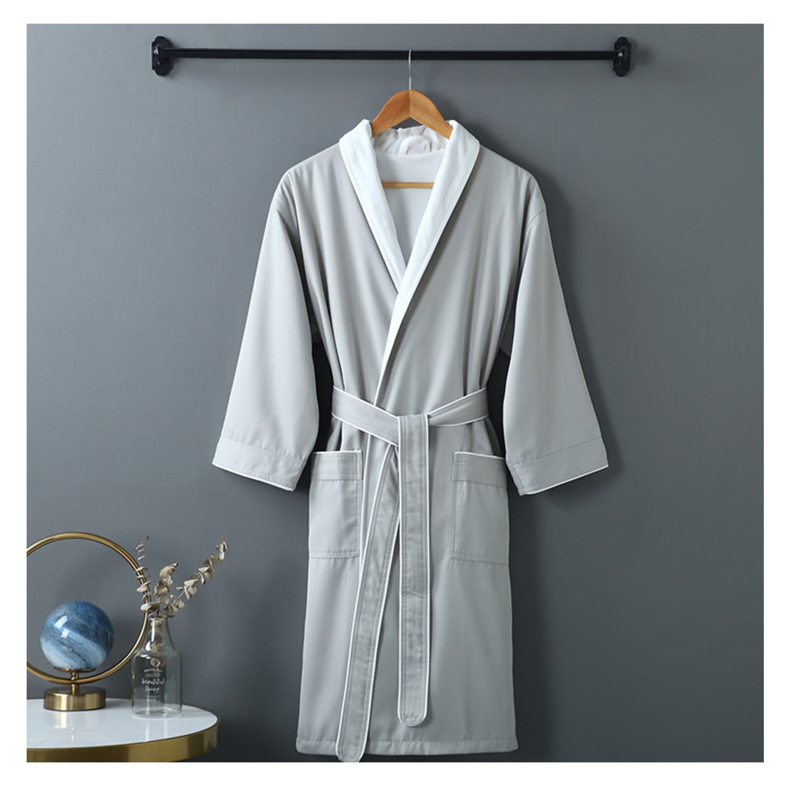 Bed Robe Design Spa Bathrobe Robe ,Soft Warm Full Sleepwear,100% Organic Cotton,5-Star ...