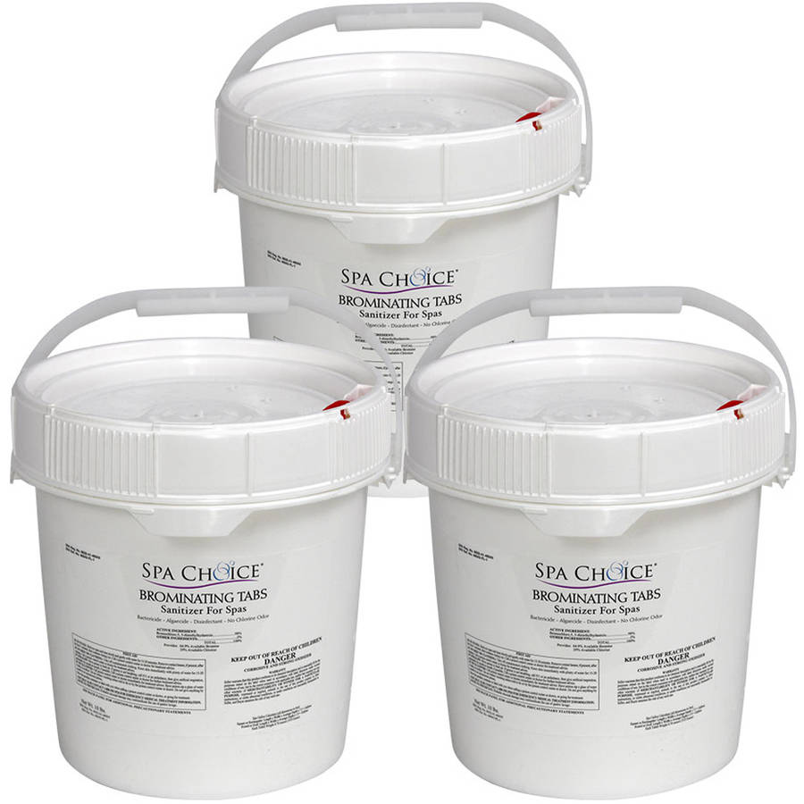 Spa Choice Brominating Bromine Tabs for Spas and Hot Tubs, 10Pounds