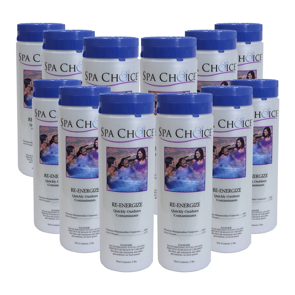 Spa Choice ReEnergize NonChlorine Shock for Spas and Hot Tubs, 2