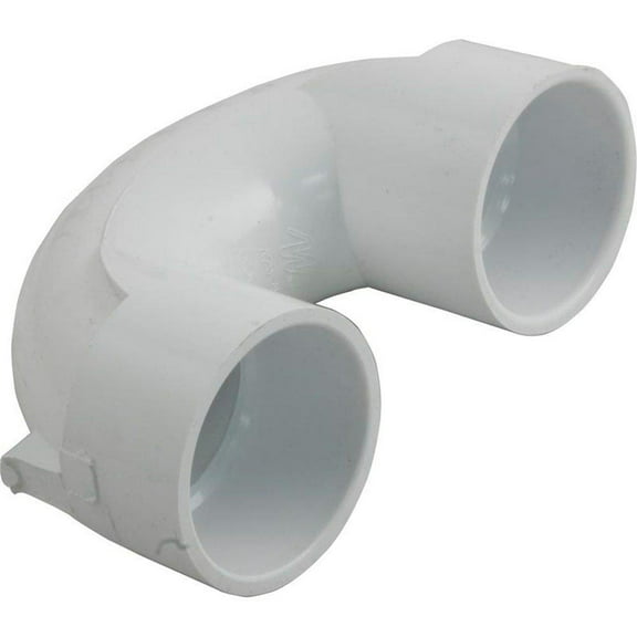 Spa Components PVC Sweep 180 Degree U-Bend Coupling, 2in X 2in Slip Socket 429-4030