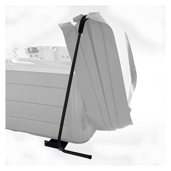 Spa Cover Lift - Black Under Mount System - Fits Up to 96" Spas - Corrosion Resistant Aluminum & Stainless Steel - Adjustable Width & Height - Easy Spa Cover Removal