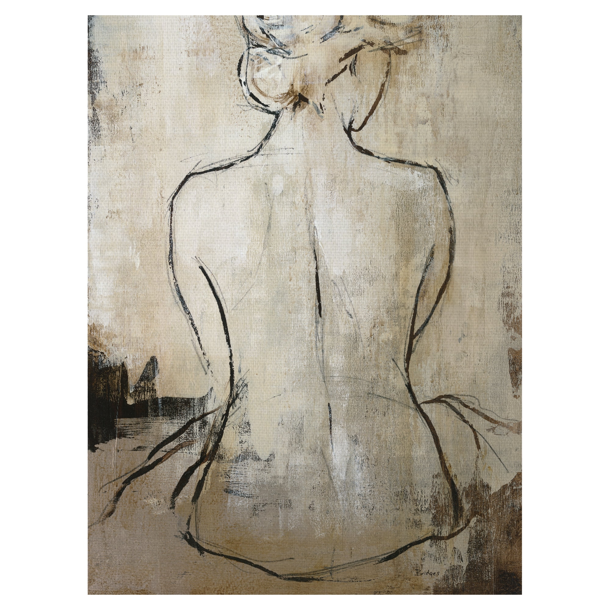 Spa Day III by Bridges Female Portrait Canvas Art