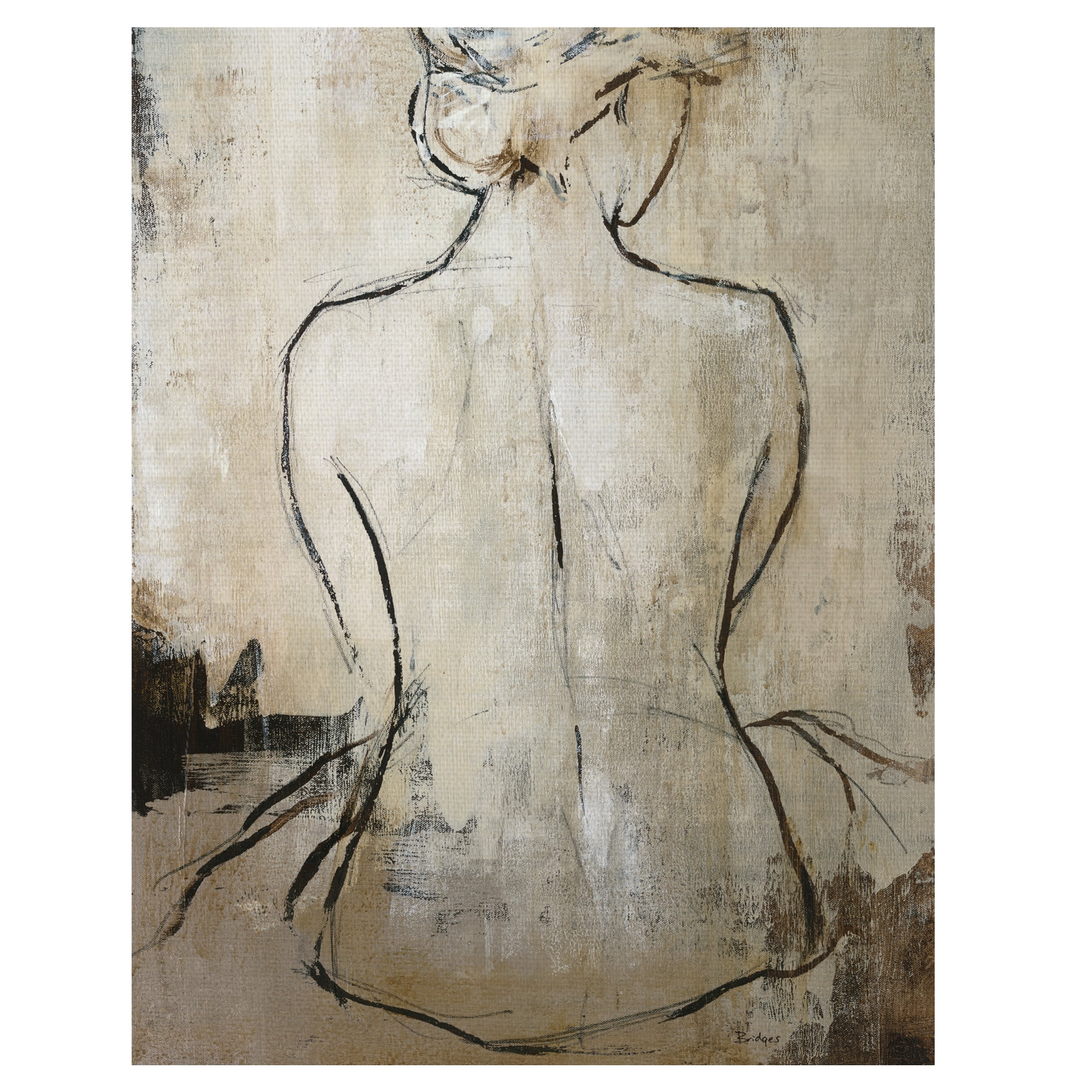 Spa Day III by Bridges Female Portrait Canvas Art