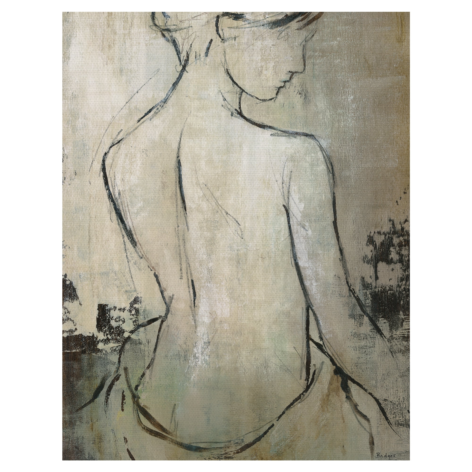 Spa Day IV by Bridges Female Portrait Canvas Art
