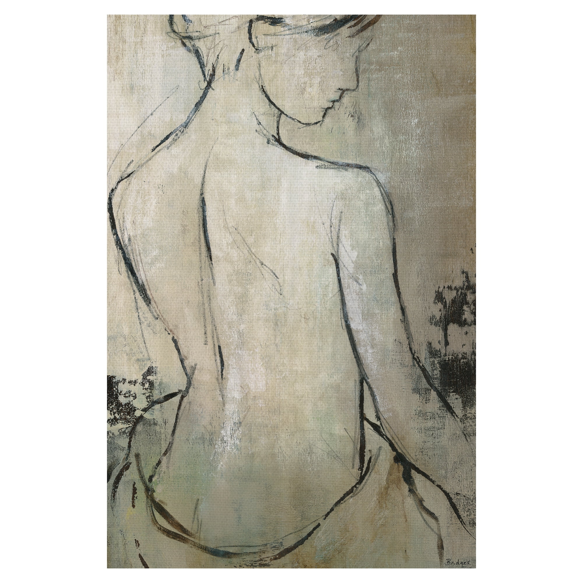 Spa Day IV by Bridges Female Portrait Canvas Art