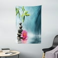 thumbnail image 1 of Spa Decor Wall Hanging Tapestry, Spa Theme Picture with Lily Lotus Flower and Rocks Yoga Style Purifying Your Soul Theme, Bedroom Living Room Dorm Accessories, 40 X 60 Inches, by Ambesonne, 1 of 1