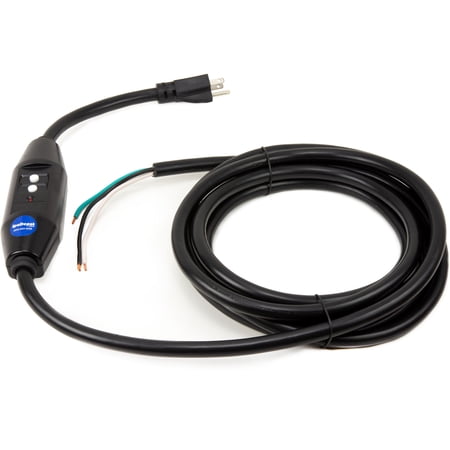 Spa Depot GFCI Power Cord Replacement for Hot Tub, Spa & Pool - 120V/15A 14/3 Inline Style
