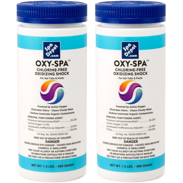 Spa Depot OxySpa NonChemical Renew Treatment, ChlorineFree Hot Tub