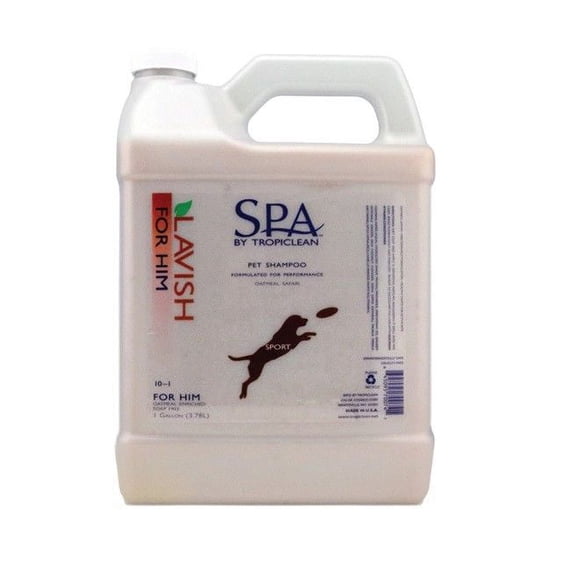 Spa Dog Rejuvinating Shampoo Gallon Lavish All Natural - Choose from 4 Scents (For Him)