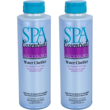 Spa Essentials 32612000-02 Water Clarifier for Spas and Hot Tubs, 1-Pint, 2-Pack