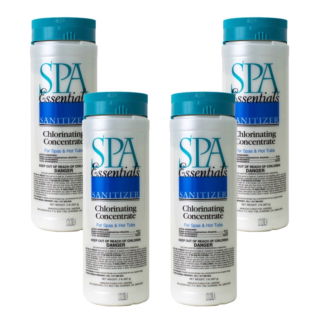 Spa Essentials Chlorinating Concentrate Granules for Spas and Hot Tubs, 2-Pounds