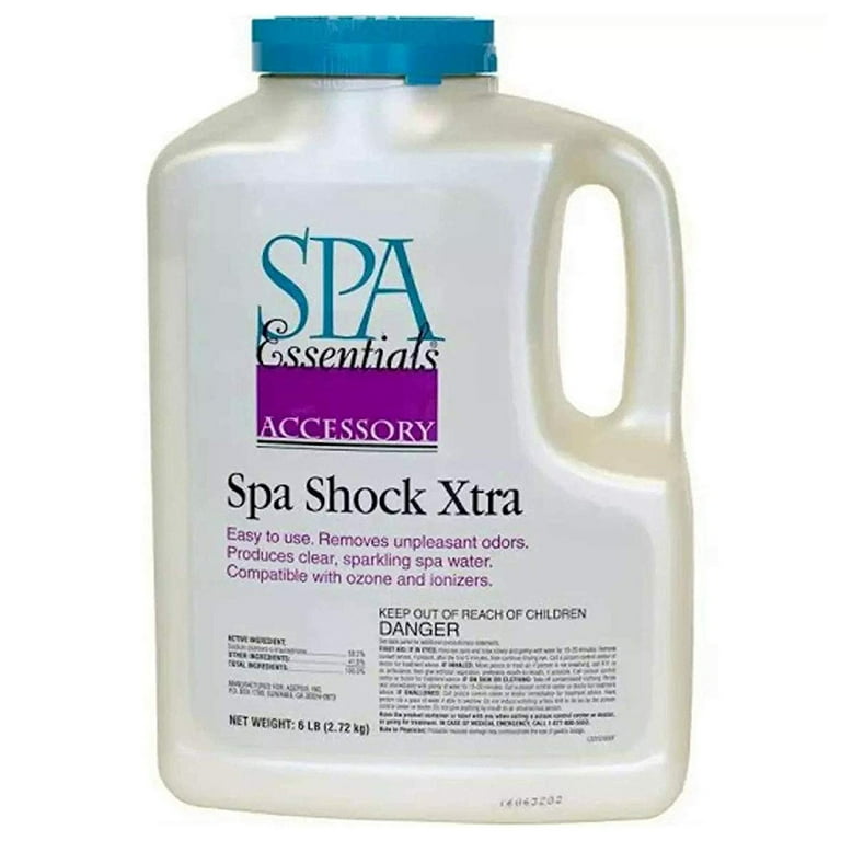 Spa Essentials 6-Pound Chlorine Shock Xtra for Spa/Hot Tub, Multi