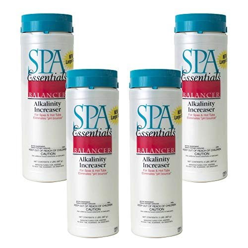 Spa Essentials Total Alkalinity Increaser Granules for Spas and Hot Tubs, 2-Pounds