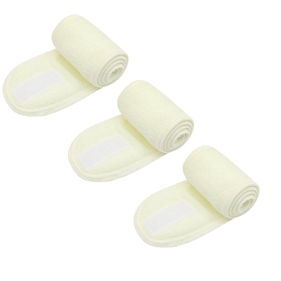 Spa Facial Headband for Women Girls,Adjustable Velcro,Washable Soft Comfortable Terry Cloth,for Makeup,Facials & Sleeping,Sport Yoga