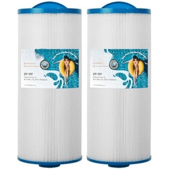 Spa Filter Replaces PAS-1342, Jacuzzi J300, 6541-383, Darlly 60605,PJW60TL, Filbur FC-2715, 6CH-961, PJW60TL-OT-F2S, Hot Tub Filter, 2 Pack$$Garden & Patio