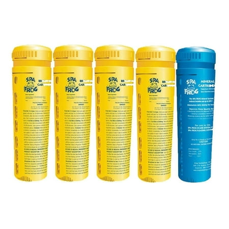 Spa-Frog Sanitizer Bromine Pool Chemicals, 5 Count