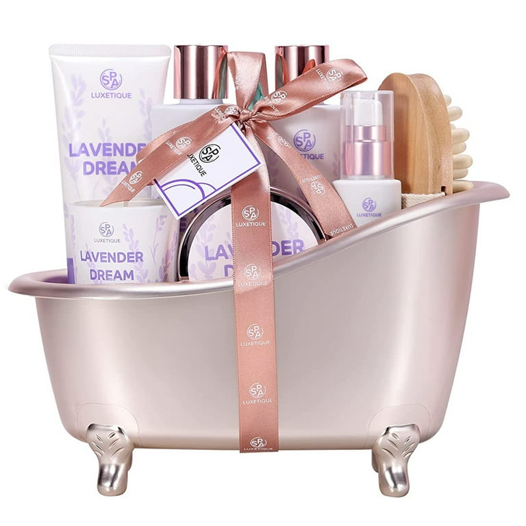 8PCS Valentine's Gifts Spa Gift Basket Birthday Gifts for Women