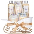 thumbnail image 1 of Spa Gift Sets for Women, Jasmine & Honey Christmas Bath Body Care Set, Beauty Holiday Gift Baskets, 1 of 9