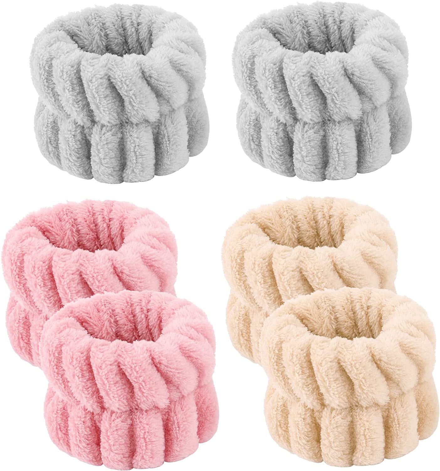 Spa Headband Face Washing Wrist Bands Sweat Wristbands Towel