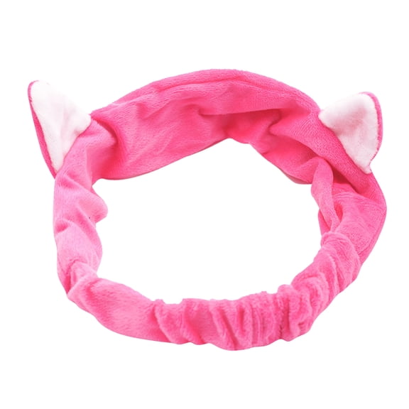 Spa Headband For Facial Care Washing Face Makeup Removal And Skin With Adorable Cat Ears Design