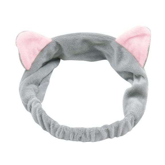 Spa Headband For Washing Face Makeup Headband Skin Care Headband Cat Ears Headband For Facial