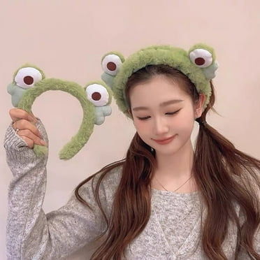Aazon.co : Funny Frog Headband, Akeup Headband, Frog Eye Elastic Headband Cute Frog Headband