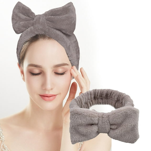 Spa Headband for Facial Care and Makeup Application Soft Elastic Hair Band Non Womens Headwrap Accessory