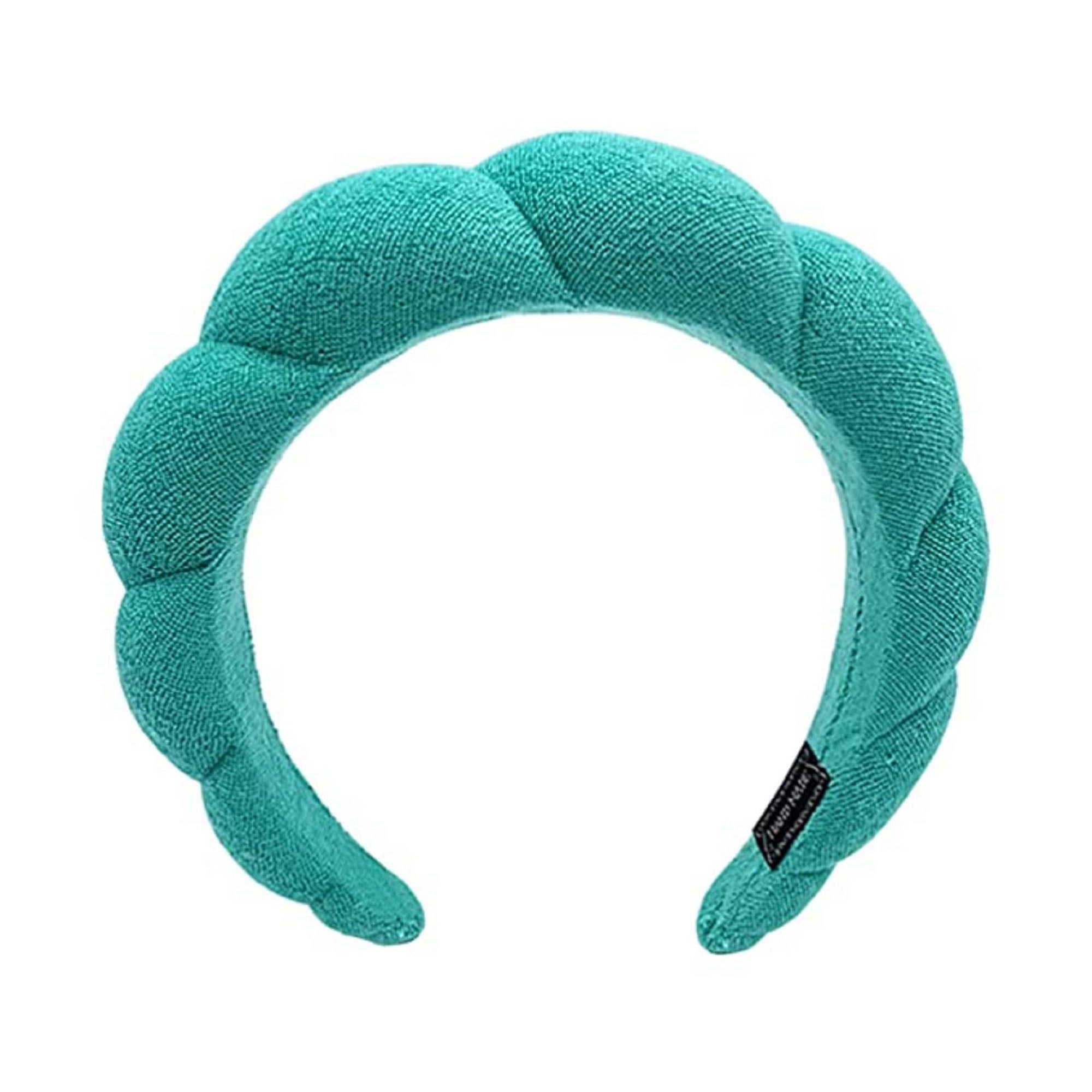 Spa Headband for Women Sponge Terry Towel Cloth Head Band Wide Hair
