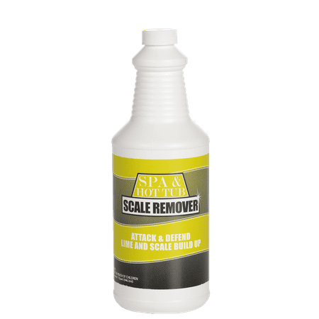 Spa & Hot Tub Scale Remover, 32oz, Attack and defend Lime and Scale Build Up