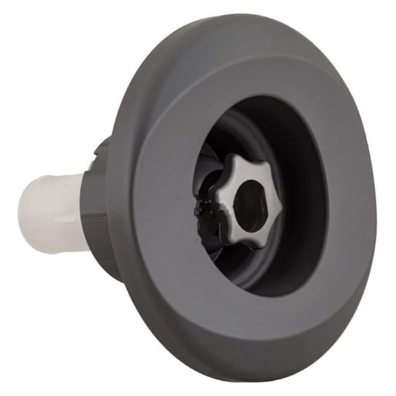 Spa Jet Insert 6541-470 Replacement - Powerpro LX Jetface - Gray Roto Nozzle - Compatible with Spas - 5-1/4 Inch