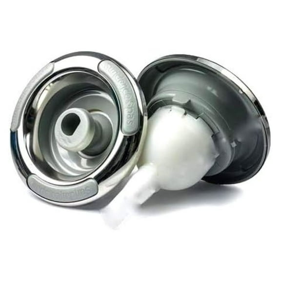 Spa Jet Replacement - 5" Intelli-Jet II Face with Escutcheon - Textured Grey - Complete Unit for Spas 1999-2002 - Original Parts