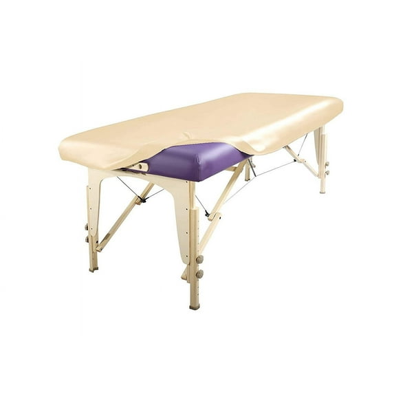 Spa Luxe Beige Vinyl Massage Table Cover by Massage Tools