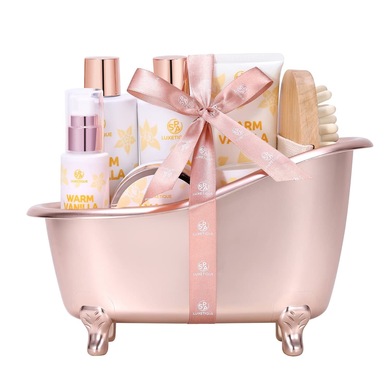 Spa Luxetique Bath Gift Sets for Women, Valentine's Day Gifts 8 Pcs
