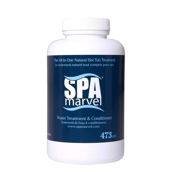 Spa Marvel Water Treatment and Conditioner  16 fl oz Bottle  Enzyme-Based Hot Tub Formula for Sensitive Skin
