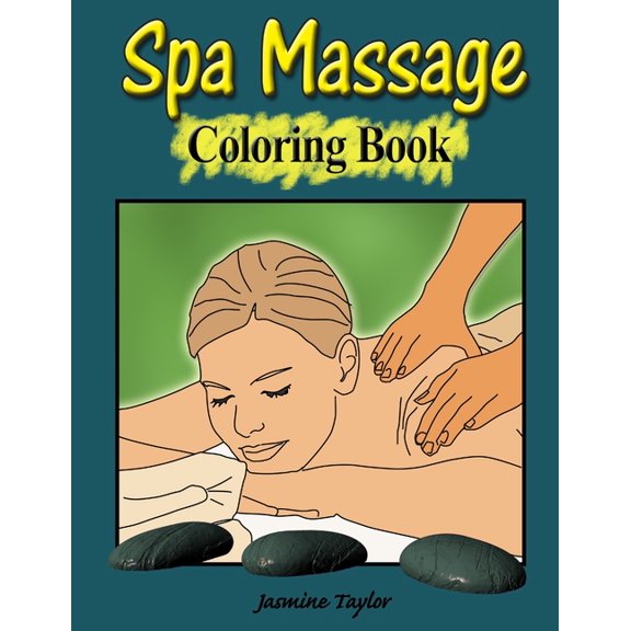 Spa Massage Coloring Book, (Paperback)