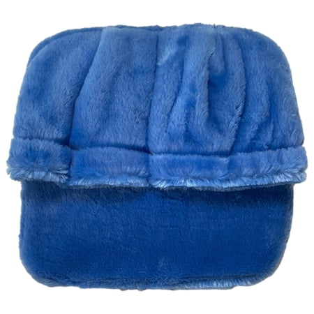 Spa Massage Foot Massager Solid Blue With Micro Plush Fabric