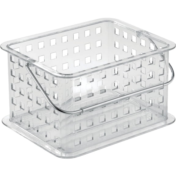 Interdesign iDesign Clarity Stackable Storage Basket - Pack of 2