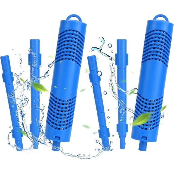 Spa Mineral Stick 2 Pack Hot Tub Filter with 4 Months Lifetime Cartridge Universal for Spas Filters Swimming Pool Fish Pond